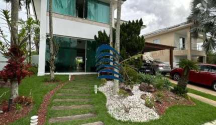EXCELENTE Casa à venda Alphaville Litoral Norte 1  4 suítes PORTEIRA FECHADA