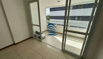 PRIME VILLE Alphaville I  Apartamento andar alto, 76m²,  2 quartos, sendo uma suíte, varanda