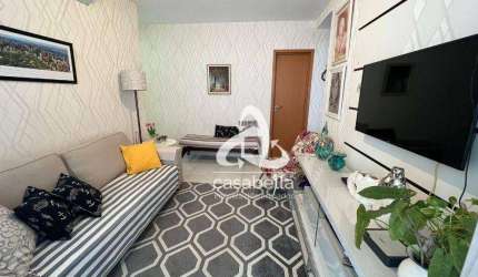 Apartamento com 2 dormitórios à venda, 81 m² por R$ 1.200.000,00 - Gonzaga - Santos/SP