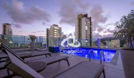 Apartamento com 1 dormitório à venda, 55 m² por R$ 740.000,00 - Pompéia - Santos/SP