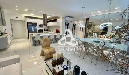 Apartamento com 3 dormitórios à venda, 203 m² por R$ 3.000.000,00 - Gonzaga - Santos/SP