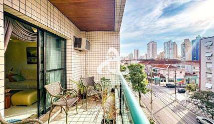 Apartamento com 3 dormitórios à venda, 149 m² por R$ 1.060.000,00 - Embaré - Santos/SP