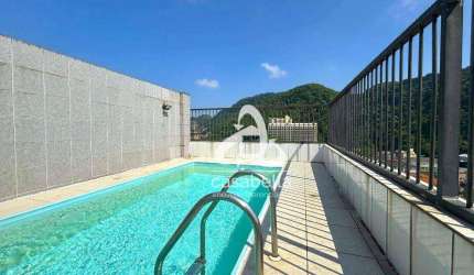 Cobertura com 3 dormitórios à venda, 285 m² por R$ 980.000,00 - Vila Belmiro - Santos/SP
