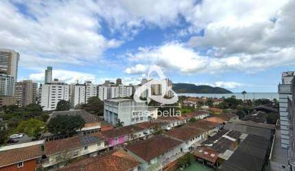 Cobertura com 3 dormitórios à venda, 131 m² por R$ 800.000,00 - Aparecida - Santos/SP