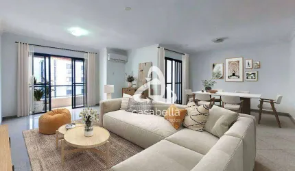 Apartamento com 4 dormitórios à venda, 227 m² por R$ 1.750.000,00 - Boqueirão - Santos/SP