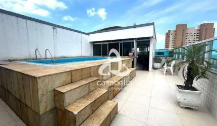 Cobertura com 3 dormitórios à venda, 268 m² por R$ 1.500.000,00 - Ponta da Praia - Santos/SP