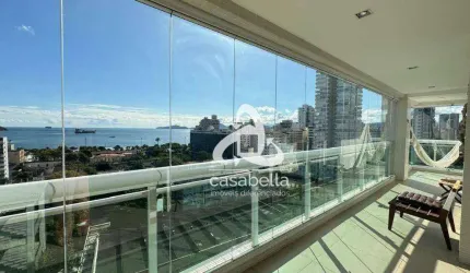 Apartamento com 3 dormitórios para alugar, 159 m² por R$ 16.500,00/mês - Aparecida - Santos/SP