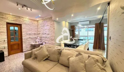 Apartamento com 3 dormitórios à venda, 111 m² por R$ 1.620.000,00 - Vila Rica - Santos/SP