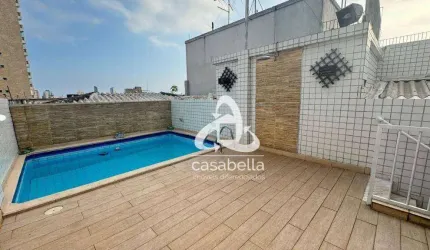 Cobertura com 2 dormitórios à venda, 280 m² por R$ 1.249.000,00 - Vila Belmiro - Santos/SP