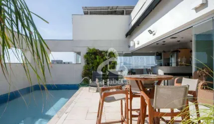 Cobertura com 3 dormitórios à venda, 375 m² por R$ 6.990.000,00 - Boqueirão - Santos/SP