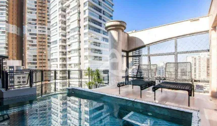 Cobertura com 4 dormitórios à venda, 370 m² por R$ 4.350.000,00 - Gonzaga - Santos/SP