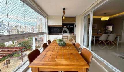 Apartamento com 3 dormitórios à venda, 155 m² por R$ 2.100.000,00 - Embaré - Santos/SP