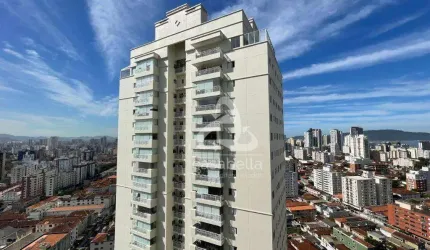 Apartamento com 3 dormitórios à venda, 150 m² por R$ 1.280.000,00 - Marapé - Santos/SP