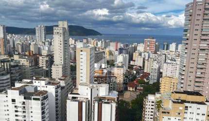 Apartamento com 3 dormitórios, 124 m² - venda por R$ 2.180.000,00 ou aluguel por R$ 11.500,00/mês - Boqueirão - Santos/SP