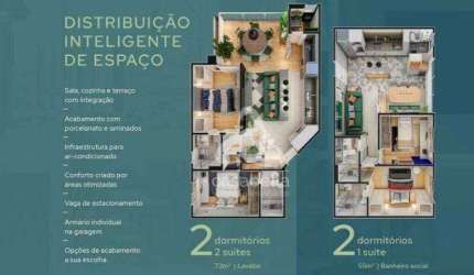 Apartamento com 2 dormitórios à venda, 55 m² por R$ 605.000,00 - Campo Grande - Santos/SP