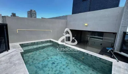 Cobertura com 2 dormitórios à venda, 105 m² por R$ 1.650.000,00 - Boqueirão - Santos/SP