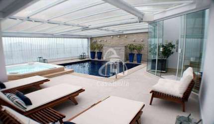 Cobertura com 4 dormitórios à venda, 467 m² por R$ 10.000.000,00 - Ponta da Praia - Santos/SP