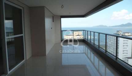 Apartamento com 3 dormitórios à venda, 210 m² por R$ 3.300.000,00 - Boqueirão - Santos/SP
