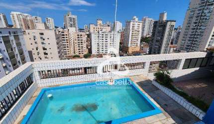 Cobertura com 4 dormitórios à venda, 288 m² por R$ 1.850.000,00 - Ponta da Praia - Santos/SP