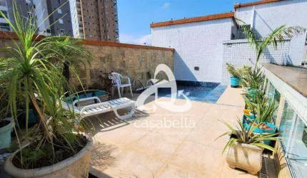 Cobertura com 3 dormitórios à venda, 258 m² por R$ 1.700.000,00 - Gonzaga - Santos/SP