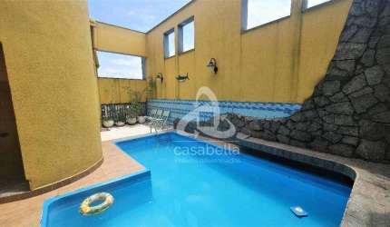 Cobertura com 4 dormitórios à venda, 500 m² por R$ 2.500.000,00 - Ponta da Praia - Santos/SP