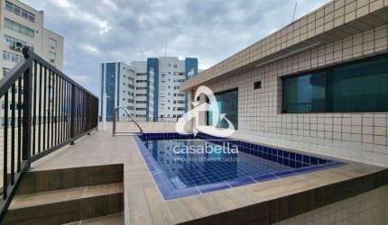 Cobertura com 2 dormitórios à venda, 169 m² por R$ 1.400.000,00 - Ponta da Praia - Santos/SP