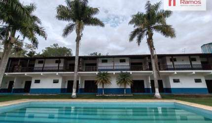 Pousada com 16 dormitórios à venda, 1800 m² por R$ 2.550.000,00 - Recento no Céu - Santa Isabel/SP