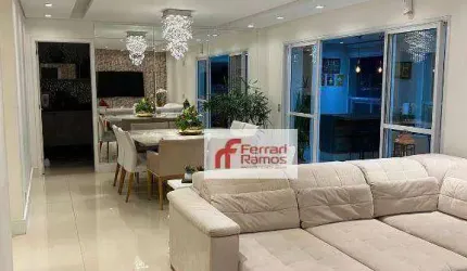 Apartamento com 3 dormitórios à venda, 168 m² por R$ 2.200.000,00 - Bosque Maia - Guarulhos/SP