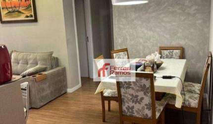 Apartamento com 2 dormitórios à venda, 68 m² por R$ 580.000,00 - Jardim Flor da Montanha - Guarulhos/SP