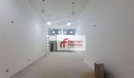 Salão novo para alugar, 130 m² com mezanino por R$ 8.000/mês (pacote)- Vila Moreira - Guarulhos/SP