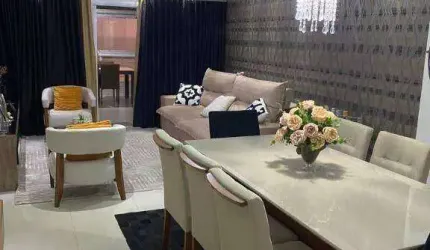 Apartamento com 4 dormitórios à venda, 193 m² por R$ 1.150.000,00 - Aviação - Praia Grande/SP