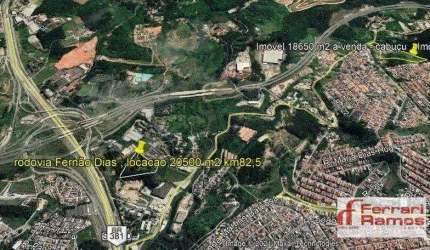 Área à venda, 51500 m² por R$ 80.000.000,00 - Três Cruzes - São Paulo/SP
