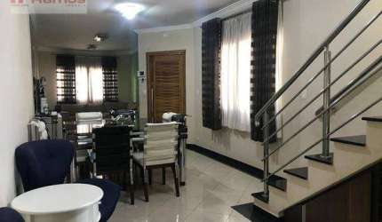Sobrado com 3 dormitórios à venda, 196 m² por R$ 798.000,00 - Parque Continental II - Guarulhos/SP