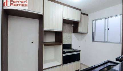 Apartamento com 2 dormitórios à venda, 41 m² por R$ 245.000,00 - Água Chata - Guarulhos/SP