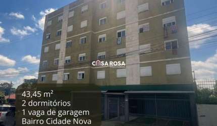 Apartamento com 2 quartos à venda na Cidade Nova, Caxias do Sul , 43 m2 por R$ 160.000