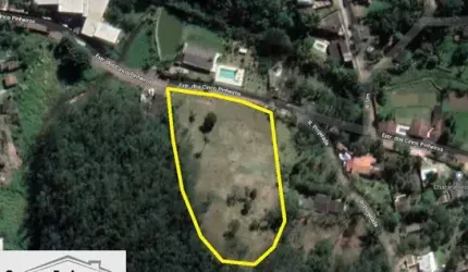 Uma Chácara é  o seu sonho ??Excelente Terreno em local privilegiado,  medindo 12.543 m², com escritura,todo cercado .