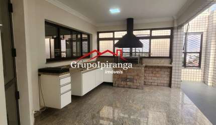 Cobertura Duplex com3 suítes, sacada envidraçada, churrasqueira, piscina aquecida e 4 vagas