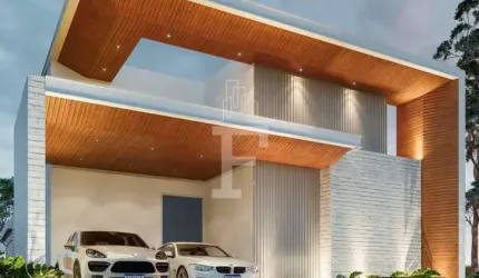 Casa em condomínio fechado com 4 quartos à venda na Rua Sebastião Cardoso, 168, Parque Brasil 500, Paulínia, 211 m2 por R$ 2.245.000