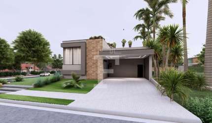Casa em condomínio fechado com 3 quartos à venda na Rua Sebastião Cardoso, 168, Parque Brasil 500, Paulínia, 220 m2 por R$ 2.035.000