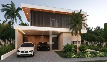 Casa em condomínio fechado com 4 quartos à venda na Rua Sebastião Cardoso, 168, Parque Brasil 500, Paulínia, 366 m2 por R$ 3.285.000