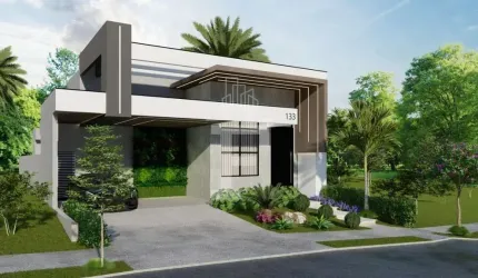 Casa em condomínio fechado com 3 quartos à venda no Parque Brasil 500, Paulínia , 227 m2 por R$ 2.190.000