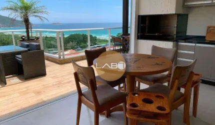 Cobertura 4 suítes com vista mar na praia do Santinho