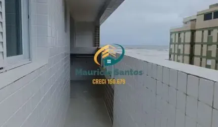 Apartamento em Mongaguá, Centro, novo e com 2 dormitórios sendo 1 suíte, sacada com vista para o mar, Residencial com lazer completo e ótima localização!!