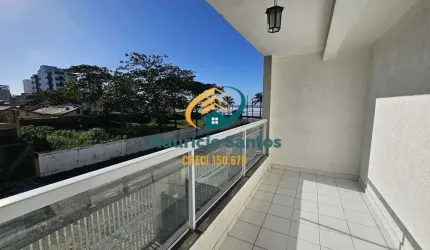 Sobrado Geminado em Mongaguá, bairro Santa Eugênia, 2 dormitórios, 2 banheiros, 2 vagas, sacada do dormitório com vista para o mar.