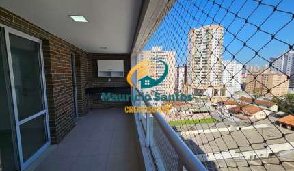 Apartamento em Praia Grande, bairro Canto do Forte, 2 dormitórios sendo 1 suíte, Residencial com lazer completo e com excelente localização!