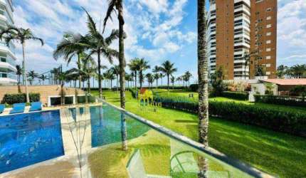 Apartamento com 4 dormitórios à venda, 240 m² por R$ 8.500.000,00 - Riviera de São Lourenço - Bertioga/SP