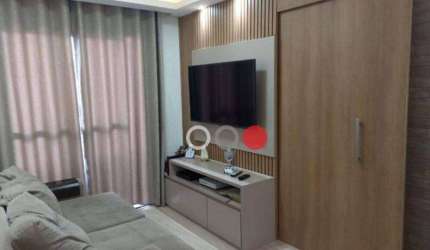 Apartamento com 2 dormitórios à venda, 57 m² por R$ 430.000,00 - Condomínio JR Campolim - Sorocaba/SP