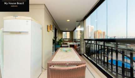 Venha conhecer este confortável apto para locação, 189 m2, 3 suítes, 3 vagas em Santana, São Paulo/SP!