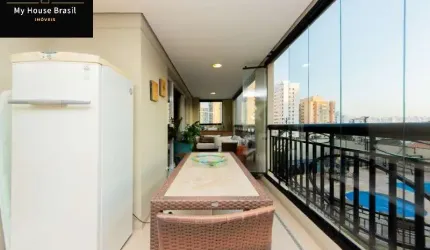 Venha conhecer este confortável apto para locação, 189 m2, 3 suítes, 3 vagas em Santana, São Paulo/SP!