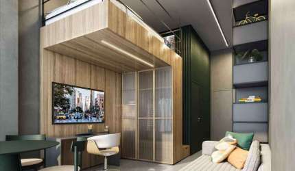 Studio de 28 m² Moema